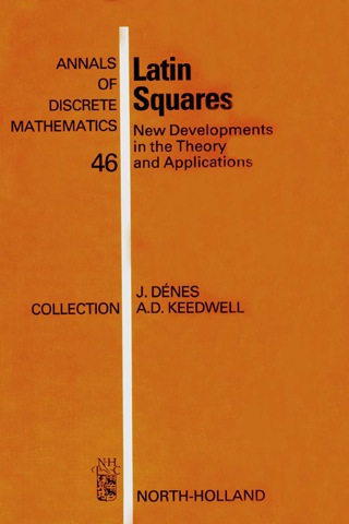 Cover image: Latin Squares 9780444888990