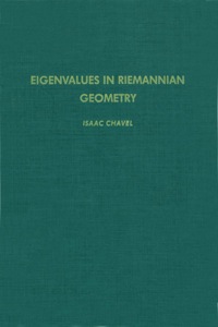 صورة الغلاف: Eigenvalues in Riemannian Geometry 2nd edition 9780121706401