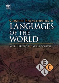 Cover image: Concise Encyclopedia of Languages of the World 9780080877747