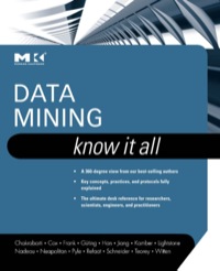 Imagen de portada: Data Mining: Know It All 9780123746290