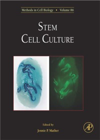 Cover image: Stem Cell Culture 9780123738769