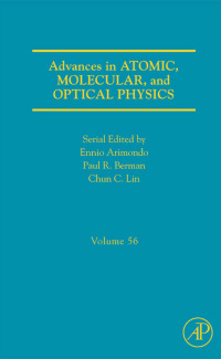 Cover image: Advances in Atomic, Molecular, and Optical Physics 9780123742902