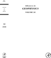 Cover image: Advances in Geophysics 9780123745095