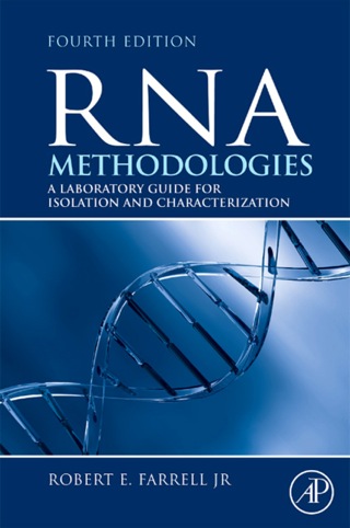 Cover image: RNA Methodologies 4th edition 9780123747273