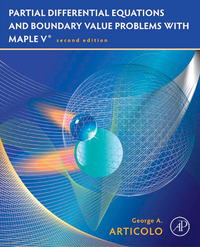 Immagine di copertina: Partial Differential Equations and Boundary Value Problems with Maple 2nd edition 9780123747327