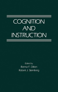 表紙画像: Cognition and Instruction 9780122164064