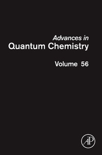 Imagen de portada: Advances in Quantum Chemistry 9780123747808