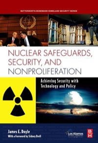 صورة الغلاف: Nuclear Safeguards, Security and Nonproliferation 9780750686730