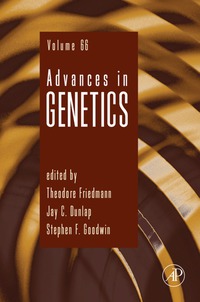 Cover image: Advances in Genetics 9780123748317
