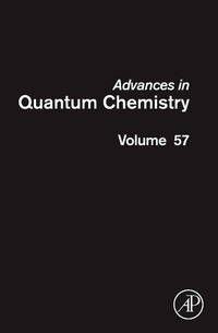 Imagen de portada: Advances in Quantum Chemistry 9780123747648