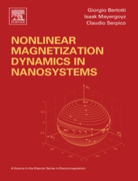 Imagen de portada: Nonlinear Magnetization Dynamics in Nanosystems 9780080443164