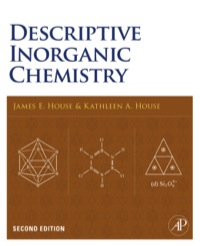 Imagen de portada: Descriptive Inorganic Chemistry 2nd edition 9780120887552