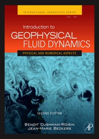 Omslagafbeelding: Introduction to Geophysical Fluid Dynamics: Physical and Numerical Aspects 2nd edition 9780120887590