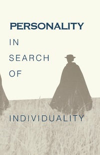 Cover image: Personality in Search of Individuality 9780121348458