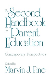 Cover image: The Second Handbook on Parent Education 9780122564826