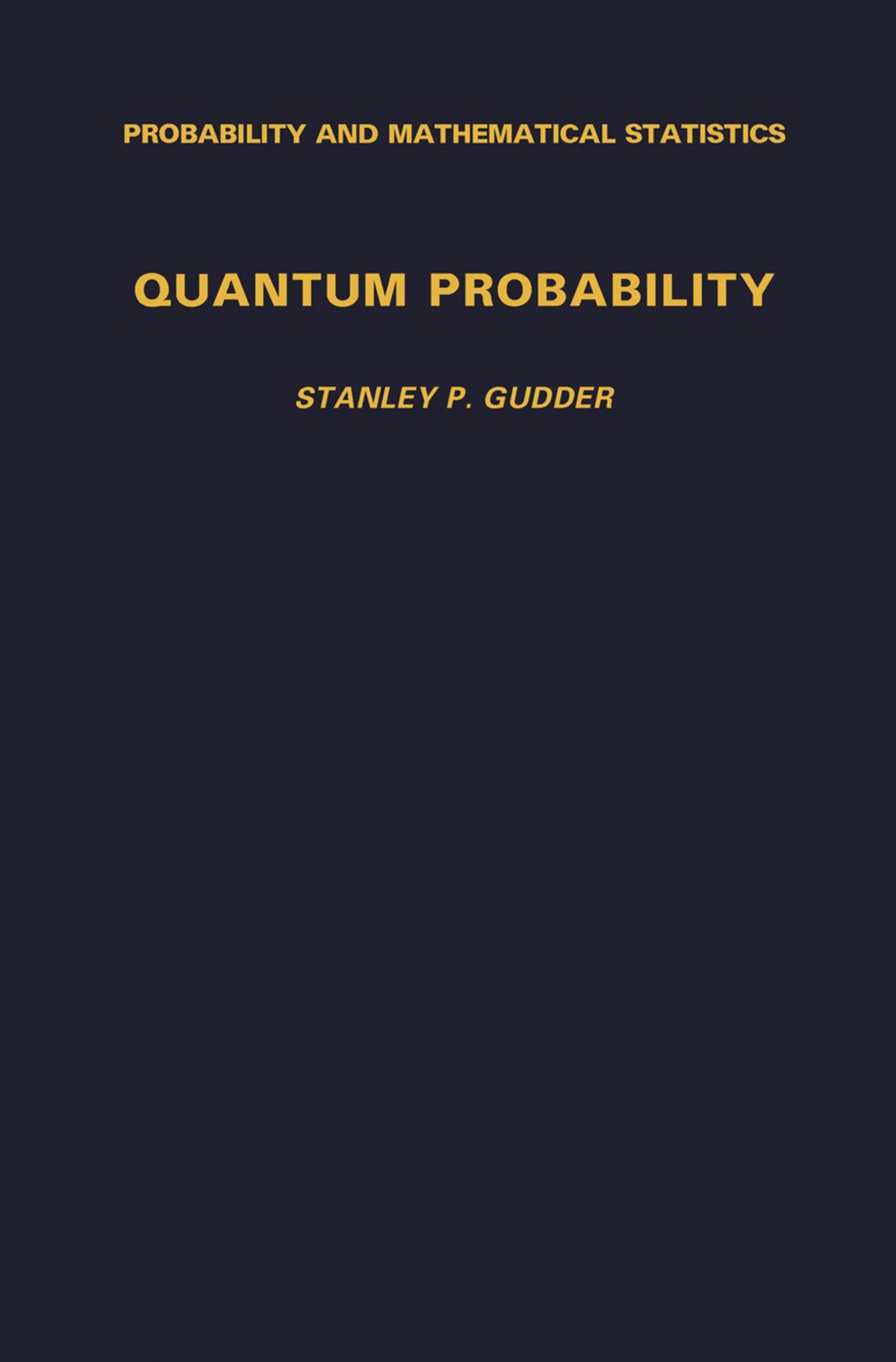Quantum Probability (eBook)