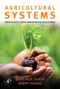 Immagine di copertina: Agricultural Systems: Agroecology and Rural Innovation for Development 9780123725172