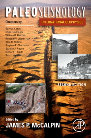 Omslagafbeelding: Paleoseismology 2nd edition 9780123735768