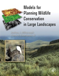 表紙画像: Models for Planning Wildlife Conservation in Large Landscapes 9780123736314