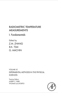 表紙画像: Radiometric Temperature Measurements 9780123740212