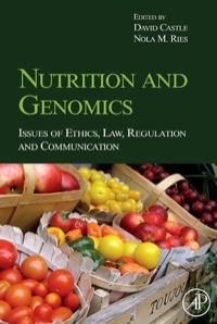 Imagen de portada: Nutrition and Genomics 9780123741257