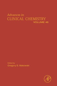 صورة الغلاف: Advances in Clinical Chemistry 9780123742094