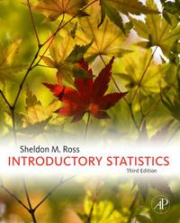 Cover image: Introductory Statistics 3rd edition 9780123743886