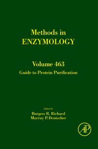 Imagen de portada: Guide to Protein Purification 2nd edition 9780123745361