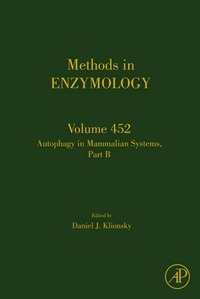 Imagen de portada: Autophagy in Mammalian Systems, Part B 9780123745477