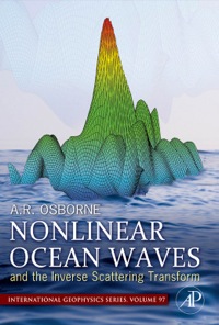 Imagen de portada: Nonlinear Ocean Waves and the Inverse Scattering Transform 9780125286299