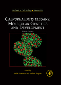 Cover image: Caenorhabditis Elegans 2nd edition 9780125441728