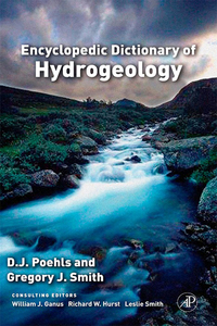 Cover image: Encyclopedic Dictionary of Hydrogeology 9780125586900