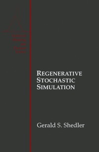 صورة الغلاف: Regenerative Stochastic Simulation 9780126393606