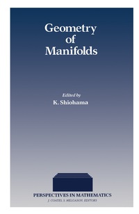 Titelbild: Geometry of Manifolds 9780126401707