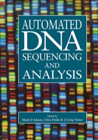صورة الغلاف: Automated DNA Sequencing and Analysis 9780127170107