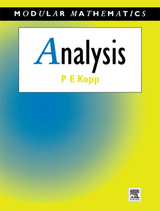 Imagen de portada: Analysis 1st edition 9780340645963