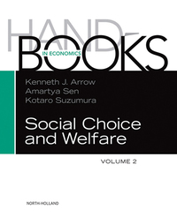 Immagine di copertina: Handbook of Social Choice and Welfare 9780444508942