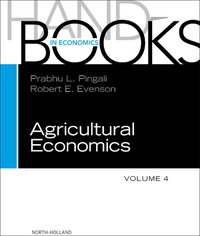 صورة الغلاف: Handbook of Agricultural Economics 9780444518743