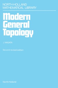 صورة الغلاف: Modern General Topology 3rd edition 9780444876553