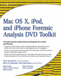 Immagine di copertina: Mac OS X, iPod, and iPhone Forensic Analysis DVD Toolkit 9781597492973