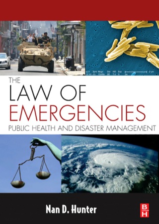 Cover image: The Law of Emergencies 9781856175470