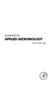 Cover image: Advances in Applied Microbiology 9780123748034