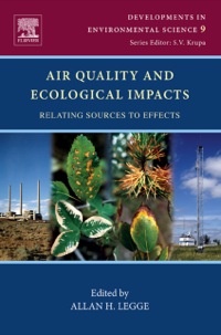 表紙画像: Air Quality and Ecological Impacts 9780080952017