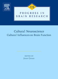 Cover image: Cultural Neuroscience: Cultural Influences on Brain Function 9780444533616