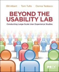 Cover image: Beyond the Usability Lab 9780123748928