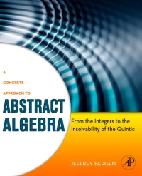 Omslagafbeelding: A Concrete Approach to Abstract Algebra 9780123749413