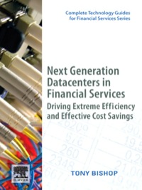 Cover image: Next Generation Data Centers in Financial Services 9780123749567
