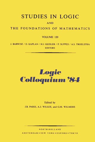 Imagen de portada: Logic Colloquium '84 9780444879998