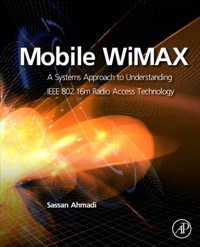 صورة الغلاف: Mobile WiMAX 9780123749642