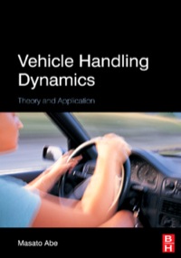 صورة الغلاف: Vehicle Handling Dynamics 9781856177498